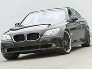 BMW rad 7 F01/F02 2008–2015 Obličkové mriežky 1 Bar (lesklá čierna s chrómovým rámom) fotografia 3