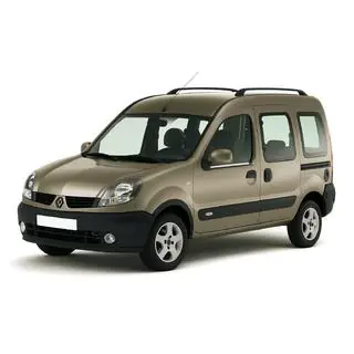 Vonkajšie okenné lišty (2 ks, nerez) Renault Kangoo 1998–2008 fotografia 1