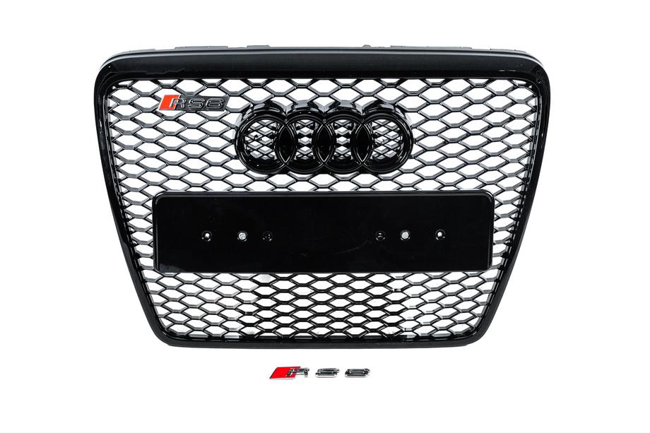 Audi A6 C6 2004–2011 Predná maska RS štýl (čierna) Image