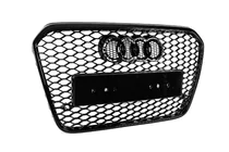 Audi A6 C7 2011–2017 Predná čierna maska RS-style (2011-2014) fotografia 7