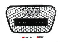 Audi A6 C7 2011–2017 Predná čierna maska RS-style (2011-2014) fotografia 1