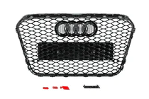 Audi A6 C7 2011–2017 Predná čierna maska RS-style (2011-2014) fotografia 4