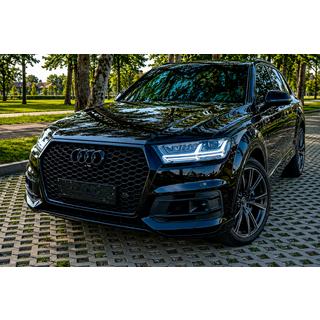 Predná maska RS-style (2015-2019, čierna) Audi Q7 2015–2026 fotografia 4