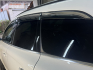 Volvo XC60 2009–2017 Okenné deflektory s chrómovou lištou Niken Luxury (6 ks) fotografia 2