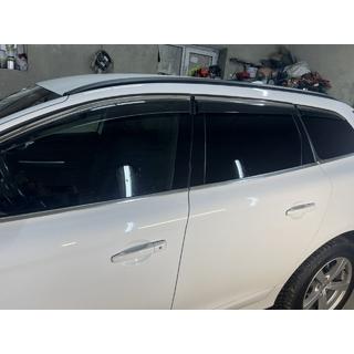 Okenné deflektory s chrómovou lištou Niken Luxury (6 ks) fotografia 4