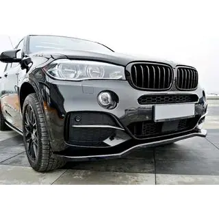 Predný lip spoiler DPT V-1 (pre M-Sport, čierny lesk) fotografia 3
