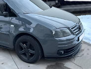 Volkswagen Caddy 2010–2015 Predný lip spojler nárazníka Niken Black (ABS) fotografia 1