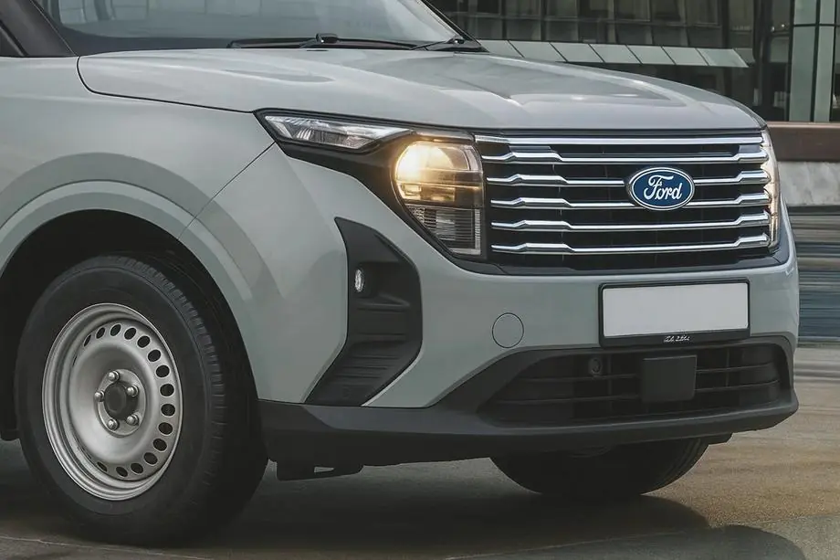 Ford Courier 2023– Lišty na masku chladiča (nerez) Image