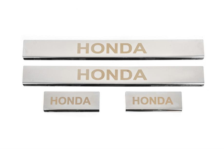 Honda CRV 2007–2011 Nástupné lišty Carmos (4 ks, nerez) Image