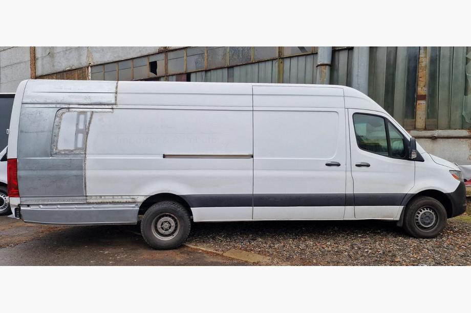 Mercedes Sprinter W906 2006–2018 Sada na predĺženie karosérie Stredná časť Fotografia 8