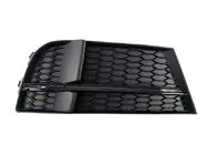 Audi A3 2012–2020 Mriežky hmlových svetiel S-Style V-1 (2016-2020, 2 ks, Čierna) fotografia 3