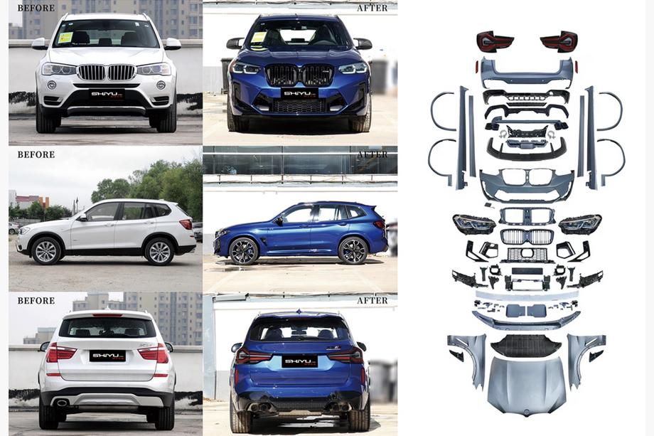 BMW X3 F25 2011–2018 Facelift sada pre X3M F97 2024 Fotografia 83