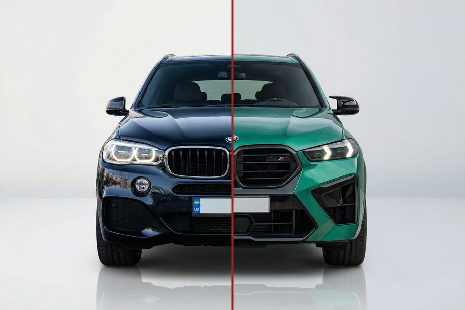 BMW X5 F15 2013–2018 Facelift prestavbová sada na X5M F95 2024 (bez výmeny veka batožinového priestoru) Fotografia 1