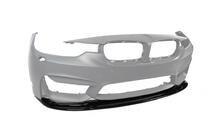 BMW 4 séria F32/F33/F36 2012–2020 Lip spojler predného nárazníka DPT Lip V-1 (pre M4, lesklá čierna) fotografia 8