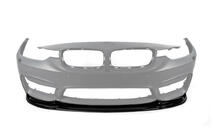 BMW 4 séria F32/F33/F36 2012–2020 Lip spojler predného nárazníka DPT Lip V-1 (pre M4, lesklá čierna) fotografia 2