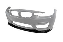 BMW 4 séria F32/F33/F36 2012–2020 Lip spojler predného nárazníka DPT Lip V-1 (pre M4, lesklá čierna) fotografia 9