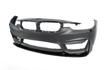 BMW 4 séria F32/F33/F36 2012–2020 Predný lip spojler na nárazník DPT Lip V-2 (pre M4, lesklá čierna) fotografia 14
