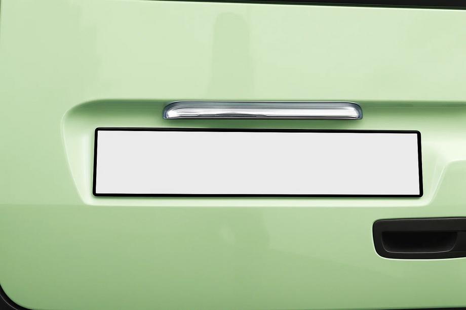 Renault Kangoo 2008–2020 Nerezová lišta nad ŠPZ Image