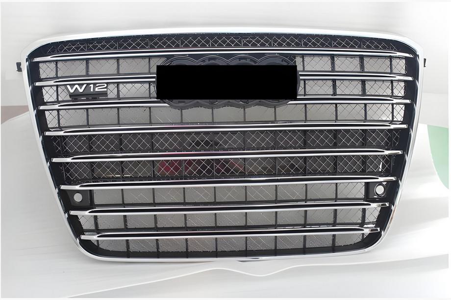 Audi A8 2010–2018 Predná maska (2010-2013, čierna s chrómom) Image