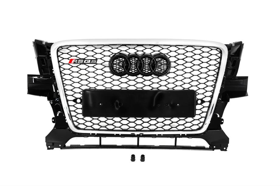 Audi Q5 2008–2017 Predná maska RSQ-Style (2008-2012, čierna s chrómom) Image