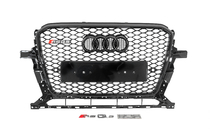 Audi Q5 2008–2017 Predná maska RSQ-Style s nápisom Quattro (2012-2017, čierna) fotografia 1