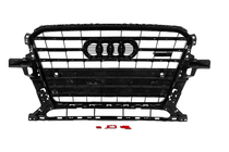 Audi Q5 2008–2017 Predná maska SQ-Style (2012-2017, čierna s chrómom) fotografia 4