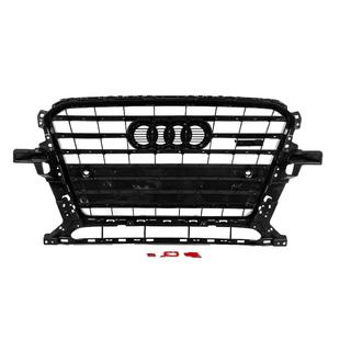Predná maska SQ-Style (2012-2017, čierna s chrómom) Audi Q5 2008–2017 fotografia 4