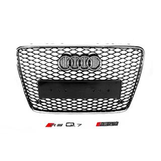 Predná maska RSQ-Style (čierna s chrómom) Audi Q7 2005–2015 fotografia 1