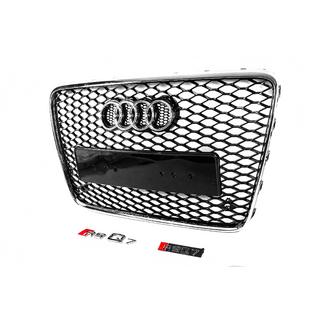 Predná maska RSQ-Style (čierna s chrómom) Audi Q7 2005–2015 fotografia 2