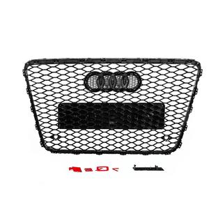 Predná maska RSQ-Style (čierna s chrómom) Audi Q7 2005–2015 fotografia 4