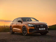 Audi Q8 2018– Predná maska chladiča SQ-Style (2018-2023, čierna) fotografia 6