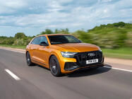 Audi Q8 2018– Predná maska chladiča SQ-Style (2018-2023, čierna) fotografia 7
