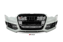 Audi A6 C7 2011–2017 Predný nárazník s čiernou mriežkou RS6-Style (2011-2014) fotografia 1