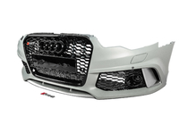 Audi A6 C7 2011–2017 Predný nárazník s čiernou mriežkou RS6-Style (2011-2014) fotografia 3