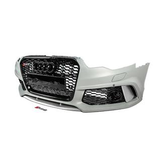 Predný nárazník s čiernou mriežkou RS6-Style (2011-2014) fotografia 3