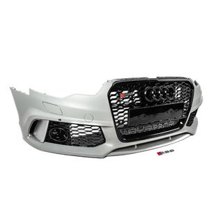 Predný nárazník s čiernou mriežkou RS6-Style (2011-2014) fotografia 4