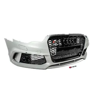 Predný nárazník s čiernou mriežkou RS6-Style (2011-2014) fotografia 4