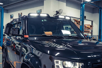Land Rover Defender 2019– Slnečná clona čelného skla so 4 LED fotografia 1