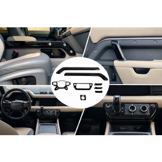 Čierne kryty palubnej dosky Land Rover Defender 2019– fotografia 1