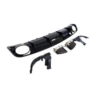 Zadný difúzor s koncovkami výfuku RS-Style V- 1 (2014-2017, Sport) fotografia 1