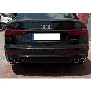 Zadný difúzor s koncovkami S-Style (pre S / S-Line) Audi A6 C8 2018–2025 fotografia 1