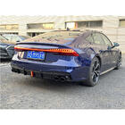 Audi A7 2018– Zadný difúzor s koncovkami výfuku S-Style fotografia 1