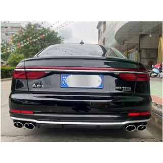 Zadný difúzor s výfukovými koncovkami S-Style (2022+) Audi A8 2018– fotografia 1