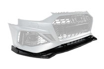Audi A4 B9 2015–2024 Predný lip spojler V-3 (2019-2024) fotografia 4