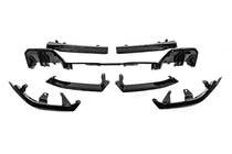 BMW 5/i5 séria G60/G60E/G61 2023– Sada bodykitu Gloss Black (pre M-Sport) fotografia 17