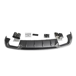 Zadný difúzor s koncovkami výfuku V-2 (pre S/S-Line, 2016-2020) Audi A3 2012–2020