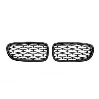 Ľadvinky Diamond Black (lesklá čierna) BMW 5. rad F10/F11 2010–2016 fotografia 4