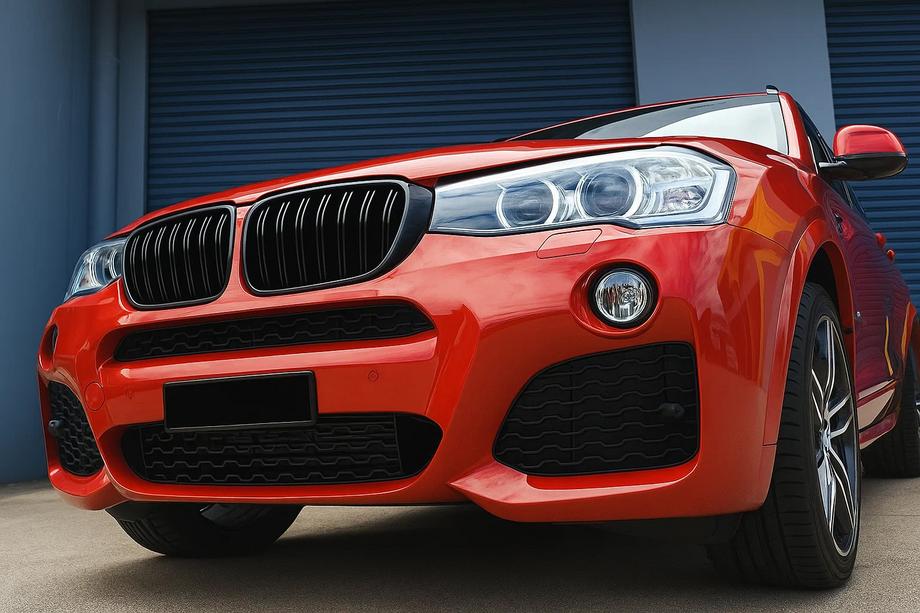 BMW X3 F25 2011–2018 Obličkové mriežky M-Look (2014-2018, čierny lesk) Image