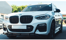BMW X4 G02 2018– Obličkové mriežky M-Look (lesklá čierna) fotografia 8