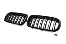 BMW X6 F16 2014–2019 Obličkové mriežky M-Look (lesklá čierna) fotografia 3